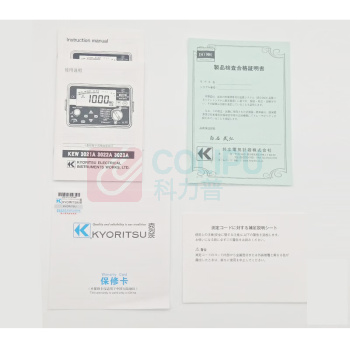克列茨 KYORITSU 绝缘电阻测试仪 3021A L105×W158×D70(mm) 测试电压:125/250/500/1000V 600g