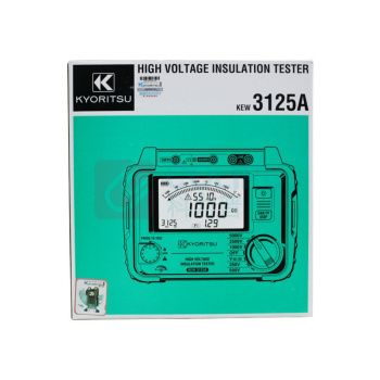 克列茨 KYORITSU 绝缘电阻测试仪 KEW3125A 177*226*100mm 250V/500V/1000V/2500V/5000V 1.9kg