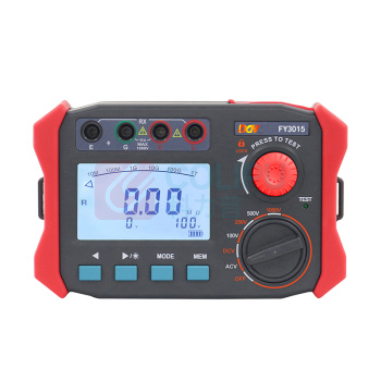 LDCN 绝缘电阻测试仪 绝缘电阻表 FY3015 仪表尺寸：175mm(长)x112mm(宽)x53mm(高) 