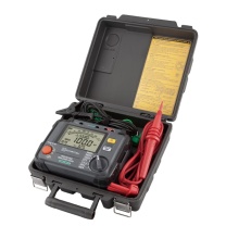 克列茨(KYORITSU) 兆欧表 KEW 3125A KIT ±5%rdg±3dgt 0-1TΩ 0-1TΩ 数字式 250 V,500 V,1000 V,2500V,5000V 100MΩ/100