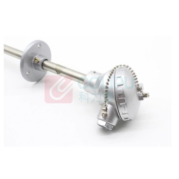 科威弘达 热电偶 WRNK-320B 偶芯GH3030 Φ8 耐磨段300MM L=1050*900 0-1200℃ 带1151活动法兰