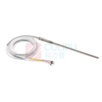中科首创 热电偶 ZK/WRNK2-231-15 φ6mmL=15M分离绝缘式接头M16mm×1.5mm,K分度I级精度双支活动卡套型,带铜箍