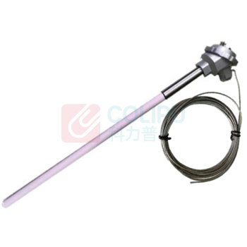 航蓝天德 陶瓷复合试验热电偶 HJKLD-1612-B (∮16*170mm＋∮12*190mm＋20米补偿线) 