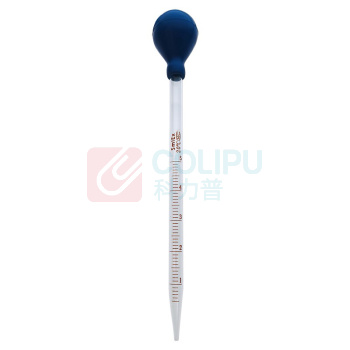 舜江 胶球玻璃滴管 SJ-KDDG-5 5毫升 刻度滴管配橡胶吸球1支
