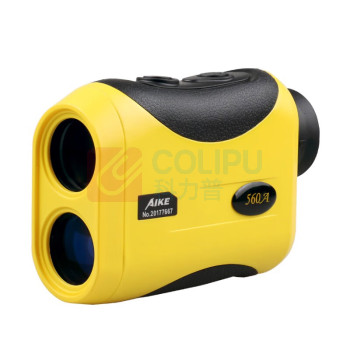 艾克 激光测距仪 AK560A 12.1*8.7*5.2cm 5-650m 210g (黄黑色)