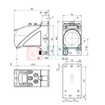 劳易测 激光测距 ams300i 120