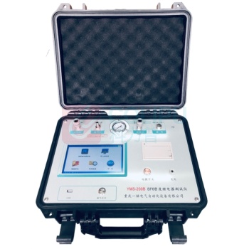 渝一铭电气 YUYIMING ELECTRICAL SF6密度继电器测试仪 YMS-200 环境温度:-20℃~60℃。,相对温度:不大于93%(25℃)。,工作电源:AC220V±15%,50Hz,或机内电池。精度:0.2级。