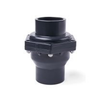罗德力 承插式UPVC翻板单向开关 DN65 内径75mm 国标尺寸