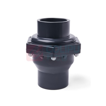 罗德力 UPVC翻板单向开关 DN80 内径90mm 承插式