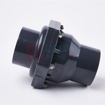 罗德力 UPVC翻板单向开关 DN80 内径90mm 承插式