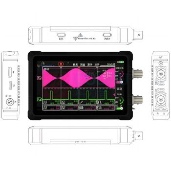 DreamSourceLab 示波器 DS4T1012 150M带宽/1GSa/s采样率/16Mpts深度,