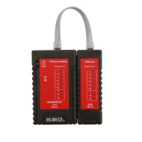 拓利亚 TOPLIA 线缆通断测试仪 TM610 对线类型:RJ45/RJ11