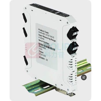 虹润 信号隔离器 OHR-M 21-25/X-5/X-D 输入:0-20mA;输出:0-10v;电源:DC24V;卡轨安装