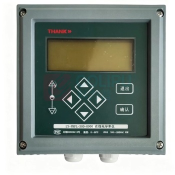 新三可 电导率分析仪 LY-PHFL-300-0000 测量范围:0-20us/cm(配0.01电极),0-200us/cm(配0.1电极);测量精度:±0.5%F.S;测量温度:0-60℃;