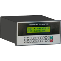 道盛 盘装式超声波流量计主机 TUF-2000U AC85~264V/DC8~36V 盘装式 电源:85-264VAC/8-36VDC 显示:2×10汉字背光液晶可显示瞬时流量及累积流量、流速等