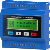 道盛 模块超声波流量计主机 TUF-2000M DC8~36V 模块 电源:8-36VDC 显示:2×10汉字背光液晶可显示瞬时流量及累积流量、流速等