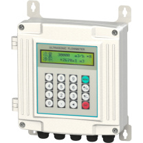 道盛 铸铝壁挂式超声波流量计主机 TUF-2000SW AC85~264V/DC8~36V 铸铝壳 电源:85-264VAC/8-36VDC 显示:2×10汉字背光液晶可显示瞬时流量及累积流量、流速等
