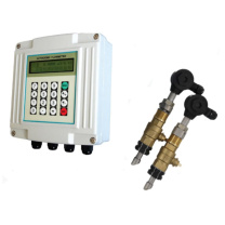 道盛 白壁挂插入式超声波流量计 TUF-2000SW-TC-1 插入式 ≥DN50 配10m线 白色铸铝壁挂主机 材质:304不锈钢探杆,铜球阀,碳钢底座,工程塑料接线盒