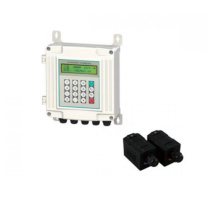 道盛 白壁挂外夹式超声波流量计 TUF-2000SW-TS-2(DN32-50) -30~90℃ 配10m线 适用于DN32-50管径 白色铸铝壁挂式主机 显示:2行汉字同屏显示瞬时流量、累积流量、信号状态等 主机防护等级IP67,传感器防护等级IP68