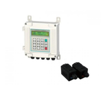 道盛 白壁挂高温外夹式超声波流量计 TUF-2000SW-TM-1-HT(DN50-500) -30-160℃ 配10m线 适用于DN50~500管径 白色铸铝壁挂式主机 显示:2行汉字同屏显示瞬时流量、累积流量、信号状态等 主机防护等级IP67,传感器防护等级IP68