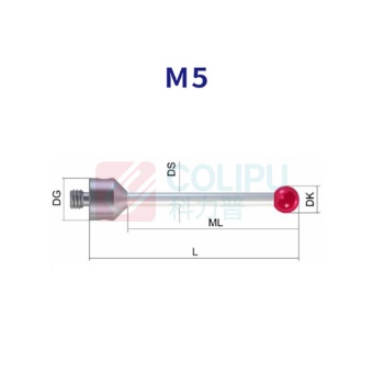番鑫工贸 探针 KD2RL50TC M5