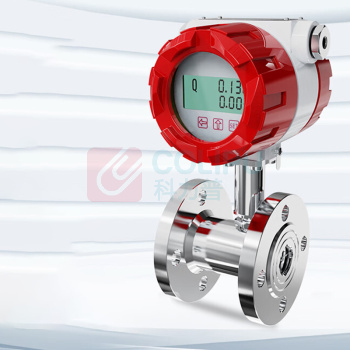 联测 液体涡轮流量计智能水油流量传感器脉冲流量定量控制表 DN15螺纹[脉冲无显示]