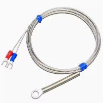 泰创健 温度传感器探头 HPT100 三线制压鼻型A级精度1米线