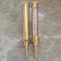华英五金 锅炉温度计(不含检测) 长200mm 4分口