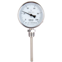 匡建仪表 (CONJANT)双金属温度计0-100℃锅炉温度表L=10CM M27*2活动螺纹 wss-411