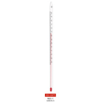 匡建仪表 玻璃棒式温度计 红水-30+100℃