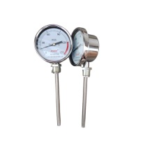 科至途 不锈钢温度表 150℃感温 杆100mm-4分(径向)