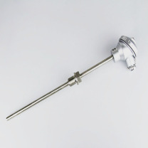 南派克 热电偶传感器 WZPK-1932-1000 PT100 单芯铠装直径8mm 长度500mm 三线制,A级精度,接线端带弹簧+1000mm长引线,校准温度点0℃,30℃,100℃ 不含检测报告
