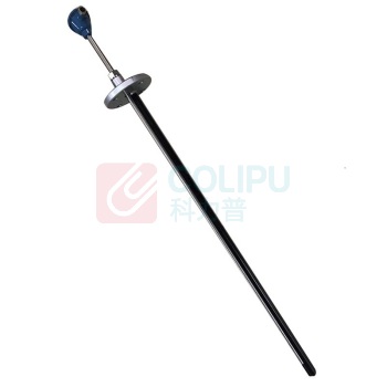 科威弘达 带半圆偏心耐磨护套式热电偶 WRNK2-18N L=850mml=700mm