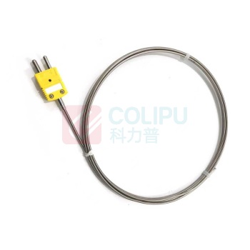 南派克 双芯铠装热电偶 NS-1000-30DUDSP(11) φ3×1000;特1级;精度:≤±1.1℃ 分度号:N;CH1温度:0-550℃, CH2温度:0-550℃
