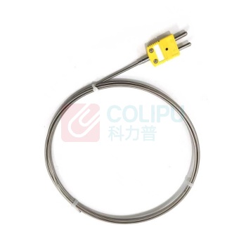 南派克 双芯铠装热电偶 NS-1000-30DUDSP(11) φ3×1000;特1级;精度:≤±1.1℃ 分度号:N;CH1温度:0-550℃, CH2温度:0-550℃