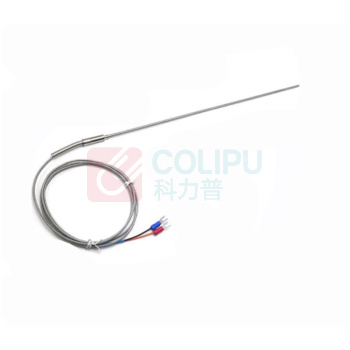 南派克 铠装铂电阻(不含检测) PT100 φ3 L=240mm 引线1200mm 0-300℃ A级 带M6螺纹 三线制