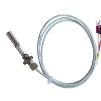 科威弘达 热电阻 ZPM2-201 M8*0.75 L=10 铠装引线L=2M Ф6 耐油耐高温