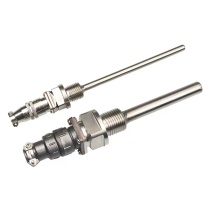 科威弘达 双支铠装热电阻 SY-WPZK-2916S PT100 M27*2 含航空插头