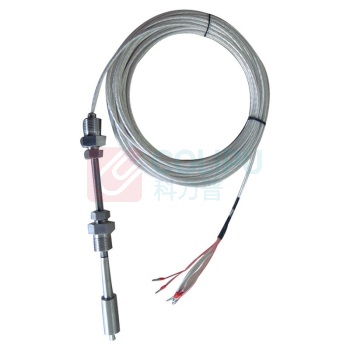 科威弘达 端面铂热电阻 WZPM2-002 测量金属头为Ф6.5*20 L=10M A级 50-200℃ 双螺钉安装方式