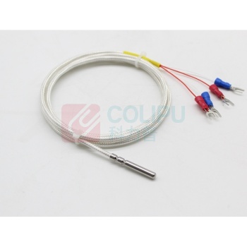 南派克 热电阻 PT100 φ5*50mm聚酰亚胺引线S=1.5米 ,AA级四线制0-300℃,带接线针 不含检测费用