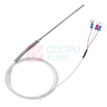 南派克 三线制铠装PT100铂电阻 100MM×4MM 线长1000MM 温度-200°C-420°C  不含检测报告