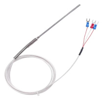 南派克 三线制铠装PT100铂电阻 100MM×4MM 线长1000MM 温度-200°C-420°C  不含检测报告