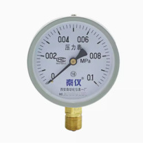 秦仪 压力表(不含检测报告) 0-0.1MPa M20*1.5 D100径向直接式1.6级
