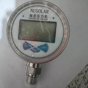 NUSOLAR 数显压力表 50Kpa (不含检测报告)