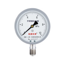 匡建仪表 指针压力表 Y-150 1.6级 表盘直径150mm 0-10MPa
