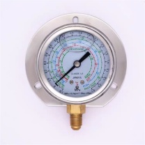 秦仪 耐震压力表(含检测报告) YN-60ZT -0.1-1.8MP d0=70,D=60,轴向轴心直接镶嵌式,螺纹M11*1.25