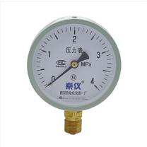 秦仪 氧气压力表(不含检测报告) yo-60 0-4MP a2.5级