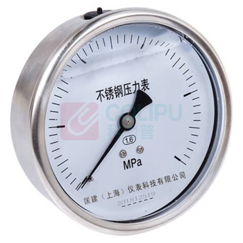 匡建仪表 压力表 YTN-100BFZ 0-1.6Mpa 1.6级 轴向连接