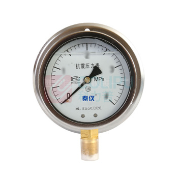 秦仪 60直径径向充油型压力表定制 YTN-60 /0MPa-10MPa