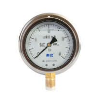 秦仪 60直径径向充油型压力表定制 YTN-60 /0MPa-10MPa